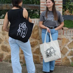 Bolso de Tela con Diseño Minimalista y Personalizado