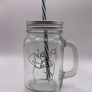 Jarra de Vidrio Personalizada