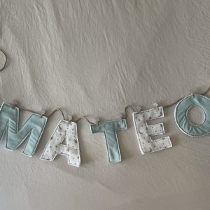 Guirnalda de tela personalizada